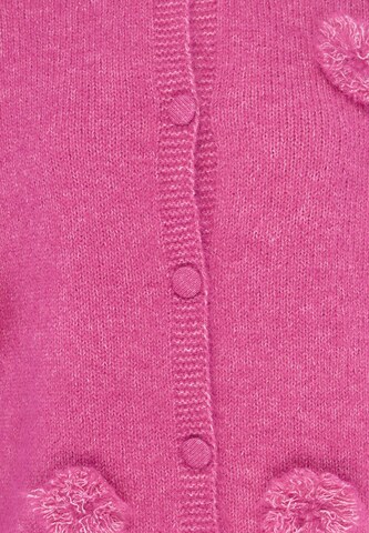 IZIA Knit cardigan in Pink
