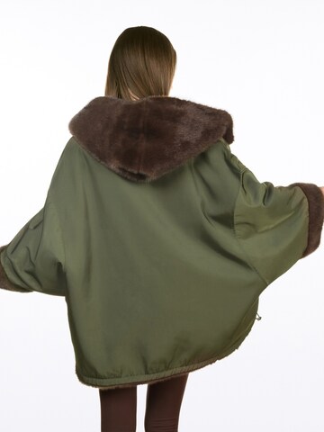 FauxAffairs Winter Jacket in Brown