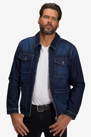 Veste mi-saison JP1880 en bleu : devant