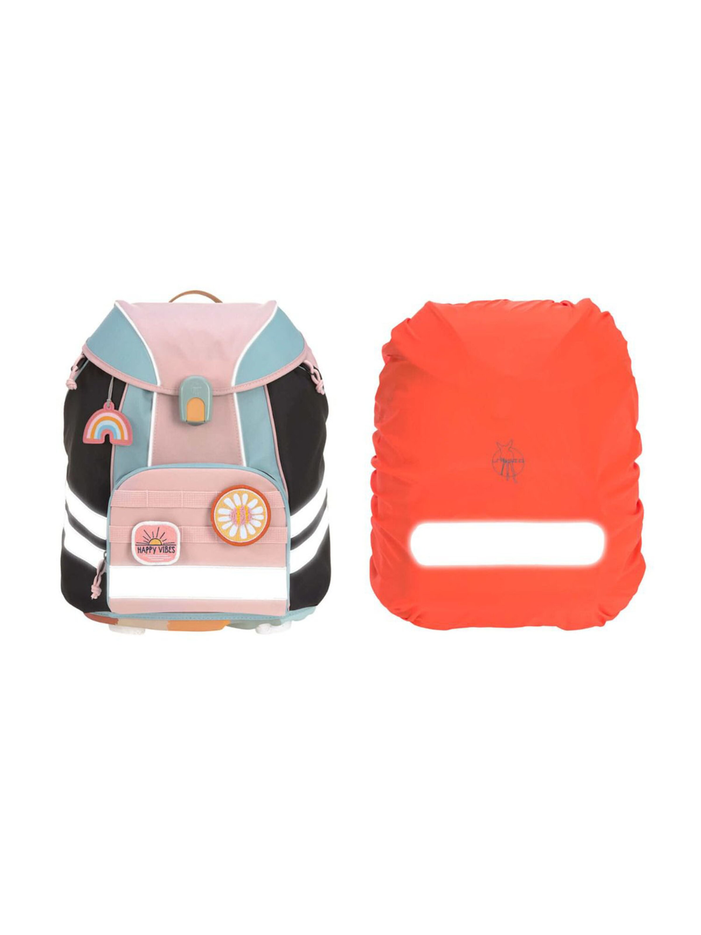 LÄSSIG Backpack 'Flexy Unique' in Pink