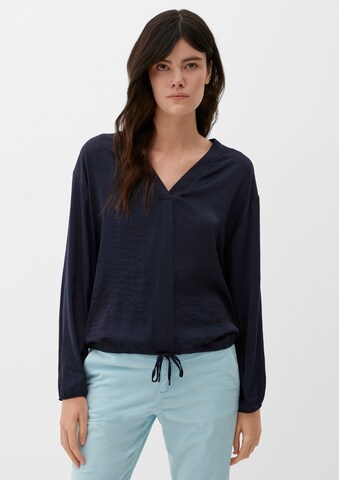 s.Oliver Bluse in Blau: Vorderseite