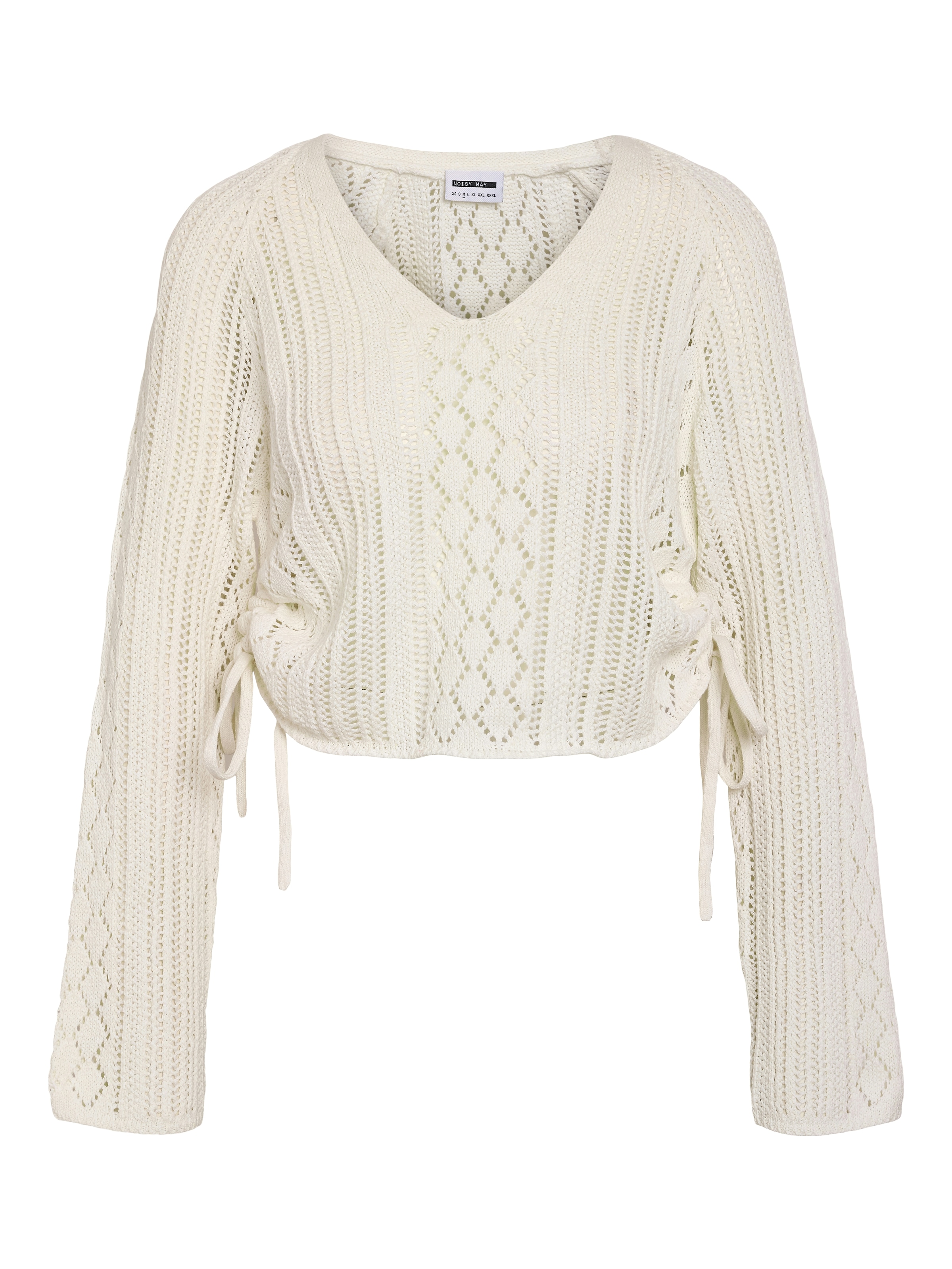 smėlio Noisy may Megztinis 'NMLUNA': priekis