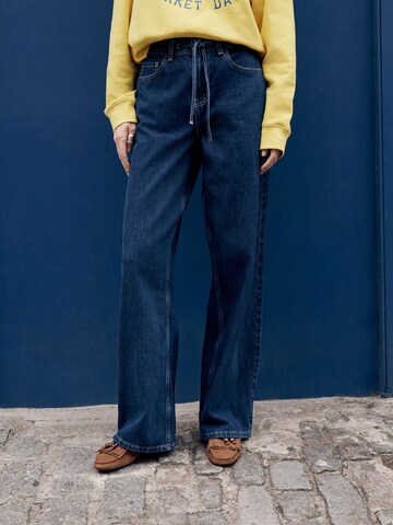 Wide leg Jeans di Next in blu: frontale