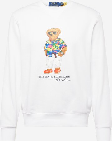 Polo Ralph Lauren Sweatshirt in Weiß: predná strana