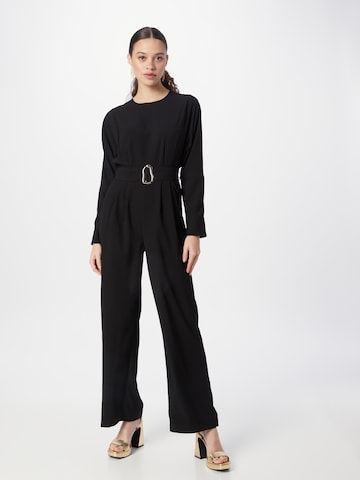 Warehouse Jumpsuit in Zwart: voorkant