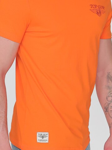 TOP GUN Shirt in Oranje