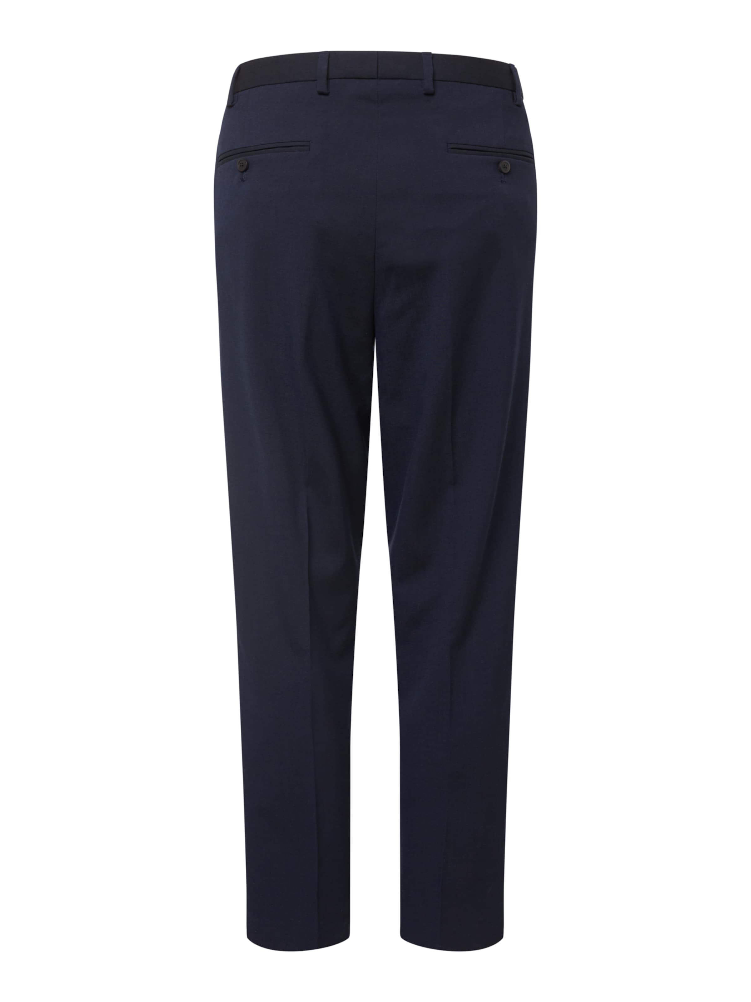 BURTON MENSWEAR LONDON Slimfit Bukser med fals i blå