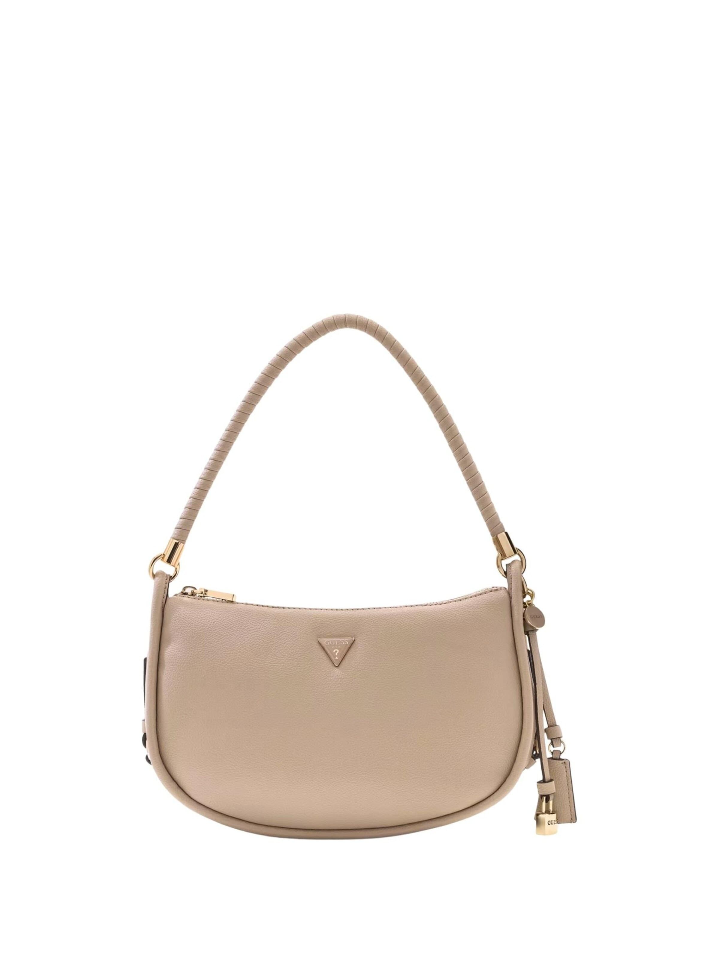 GUESS Handväska 'GUESS BORSA DANYA' i beige: framsida