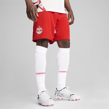 PUMA Regular Sports trousers 'FC Red Bull Salzburg 24/25' in Red: front