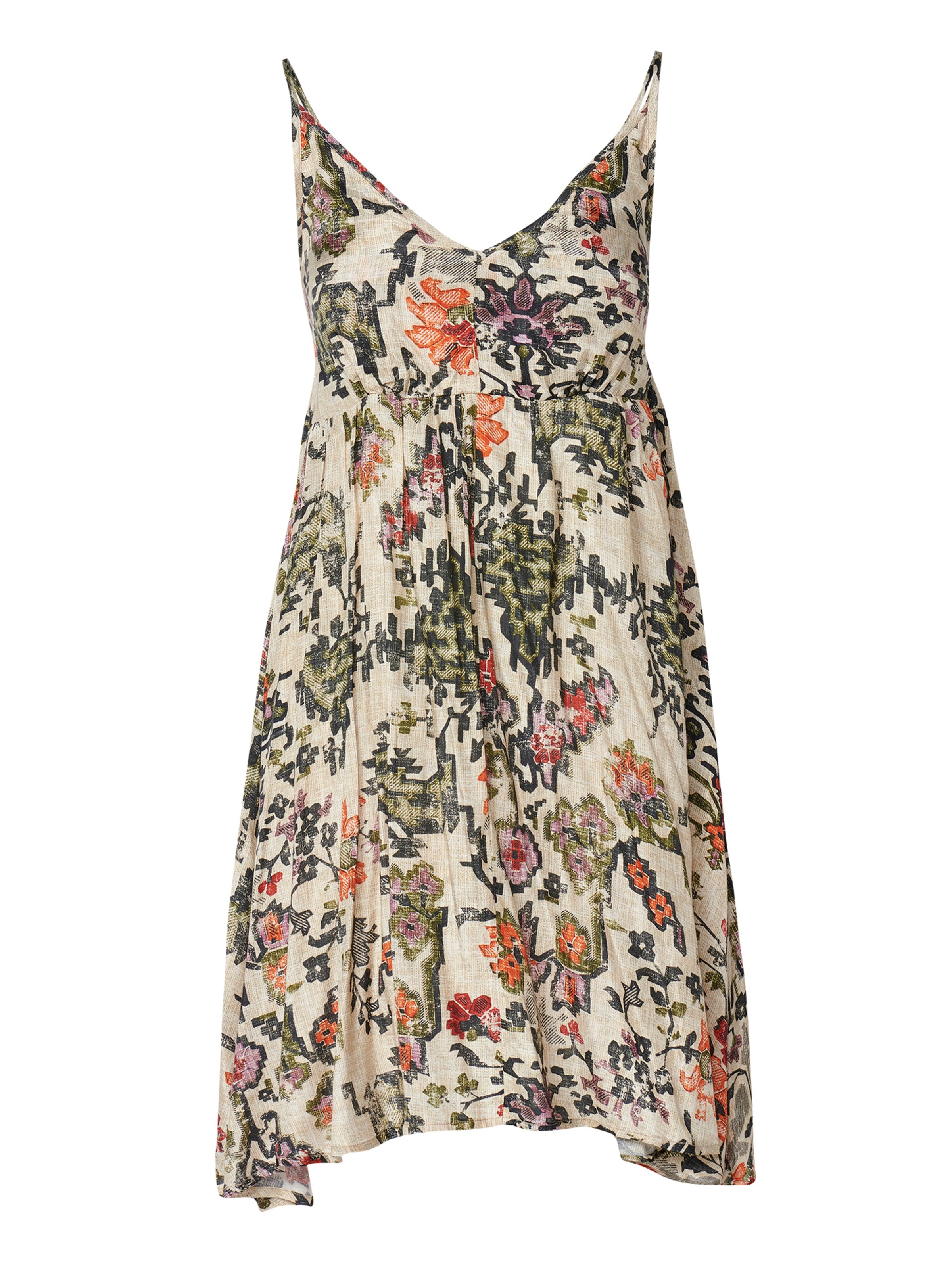 KOROSHI Kleid in Beige: Vorderseite