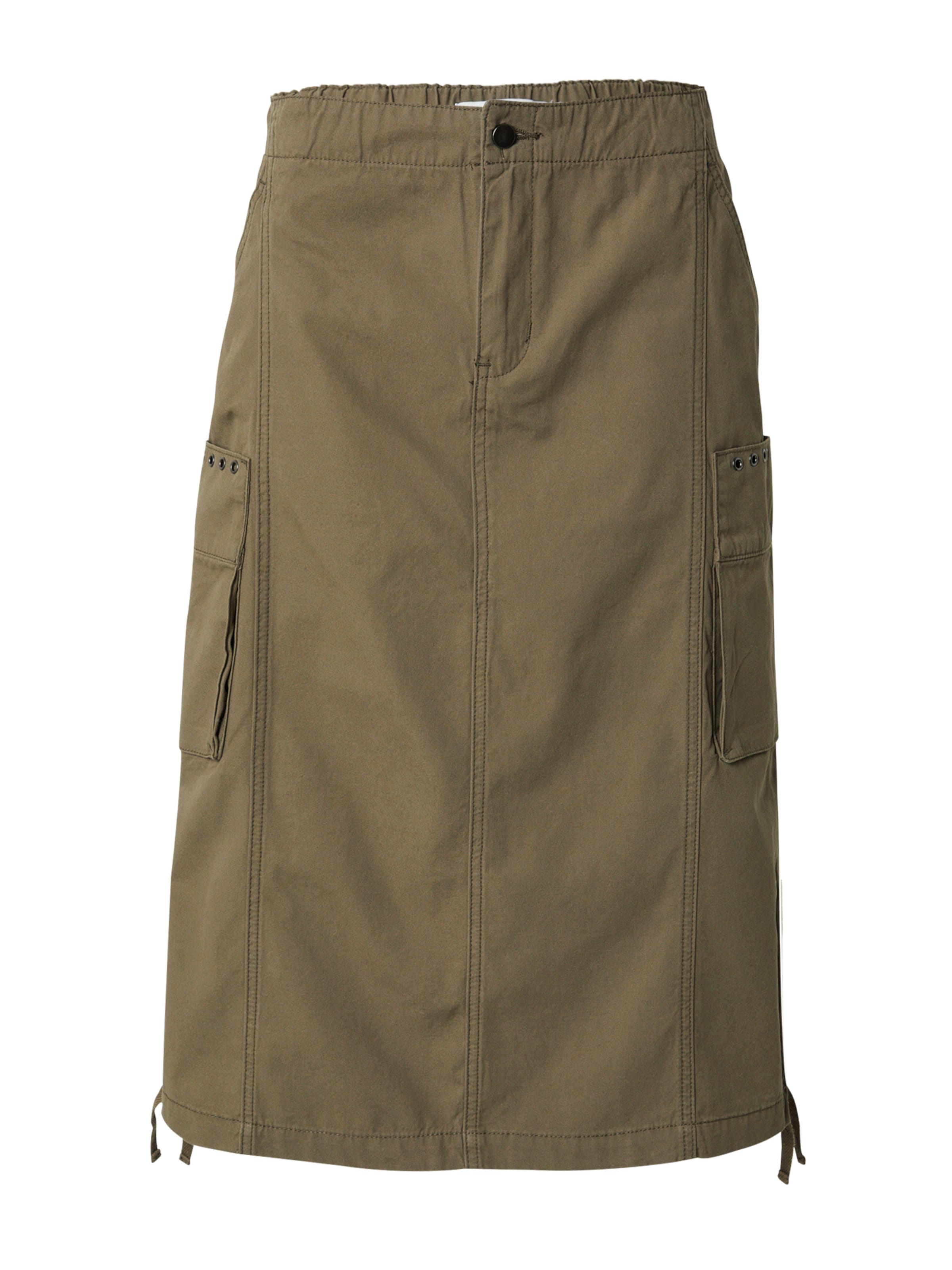 PULZ Jeans Skirt 'LINA' in Green: front