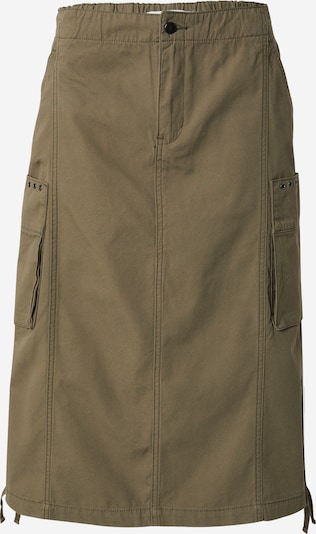 Sijonas 'LINA' iš PULZ Jeans, spalva – alyvuogių spalva, Prekių apžvalga