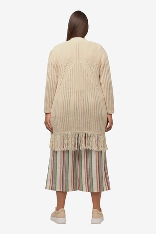 Cardigan Ulla Popken en beige