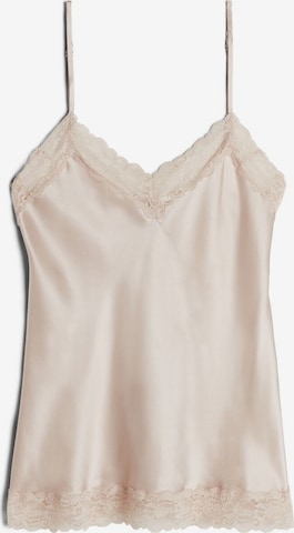 INTIMISSIMI Pajama Shirt in Beige: front
