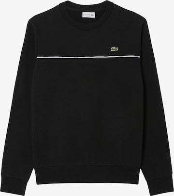 LACOSTE Sweatshirt i sort: forside