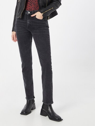 Tiger of Sweden Regular Jeans 'MEG' in Schwarz: predná strana