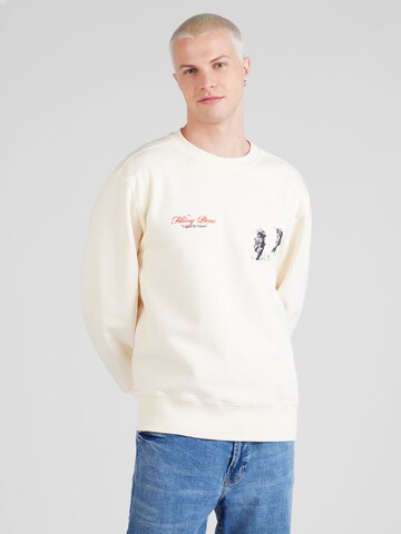 Filling Pieces Sweatshirt 'United' i hvid