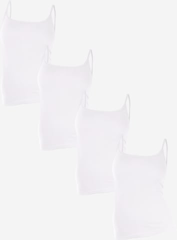 celodoro Undershirt 'Exclusive' in White: front