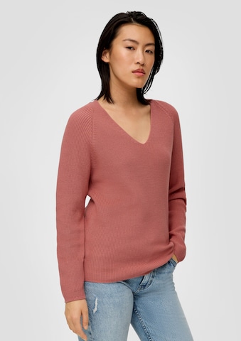 s.Oliver Pullover i orange: forside