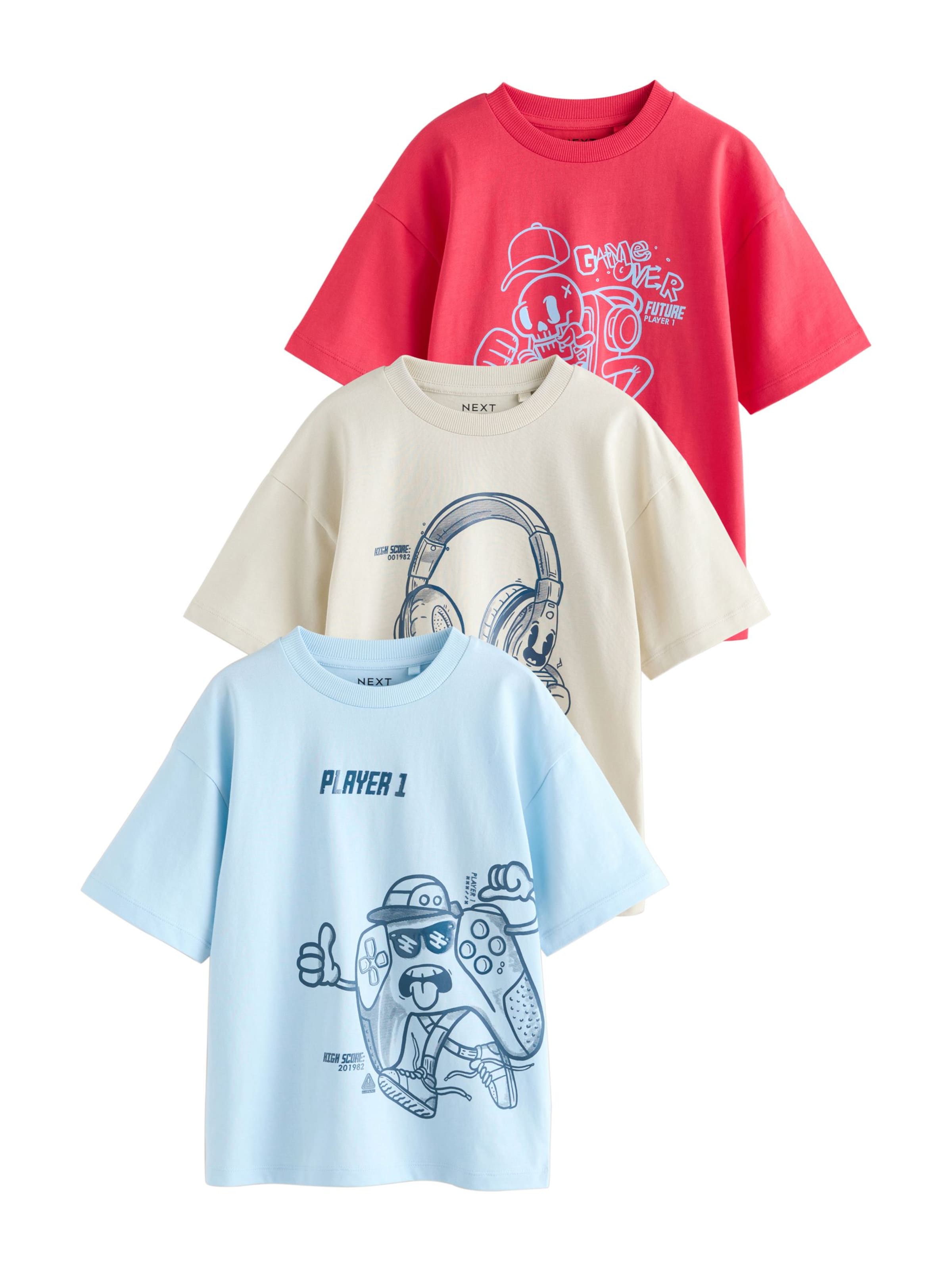 T-Shirt Next en beige : devant