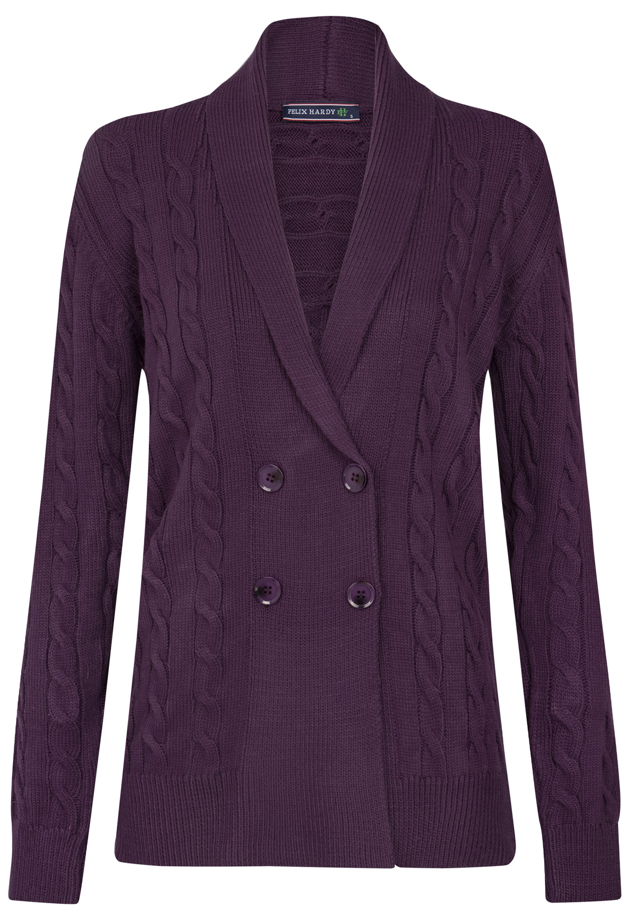 Felix Hardy Kardigan – fialová: přední strana