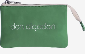 Don Algodon - Cartera 'Monedero para mujer DON ALGODON Montserrat con cremallera' en verde: frente