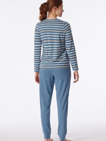 SCHIESSER - Pijama ' Casual Essentials ' en azul