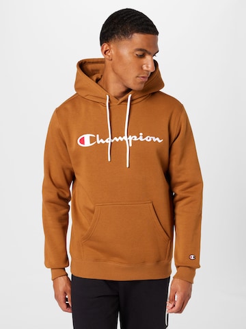 Champion Authentic Athletic Apparel Sweatshirt 'Classic' in Brown: front