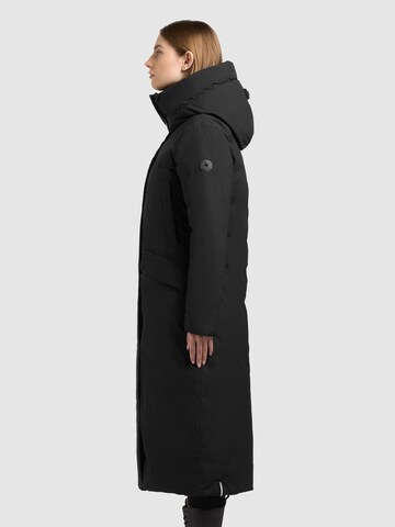 khujo Mantel 'Dawi2' in Schwarz