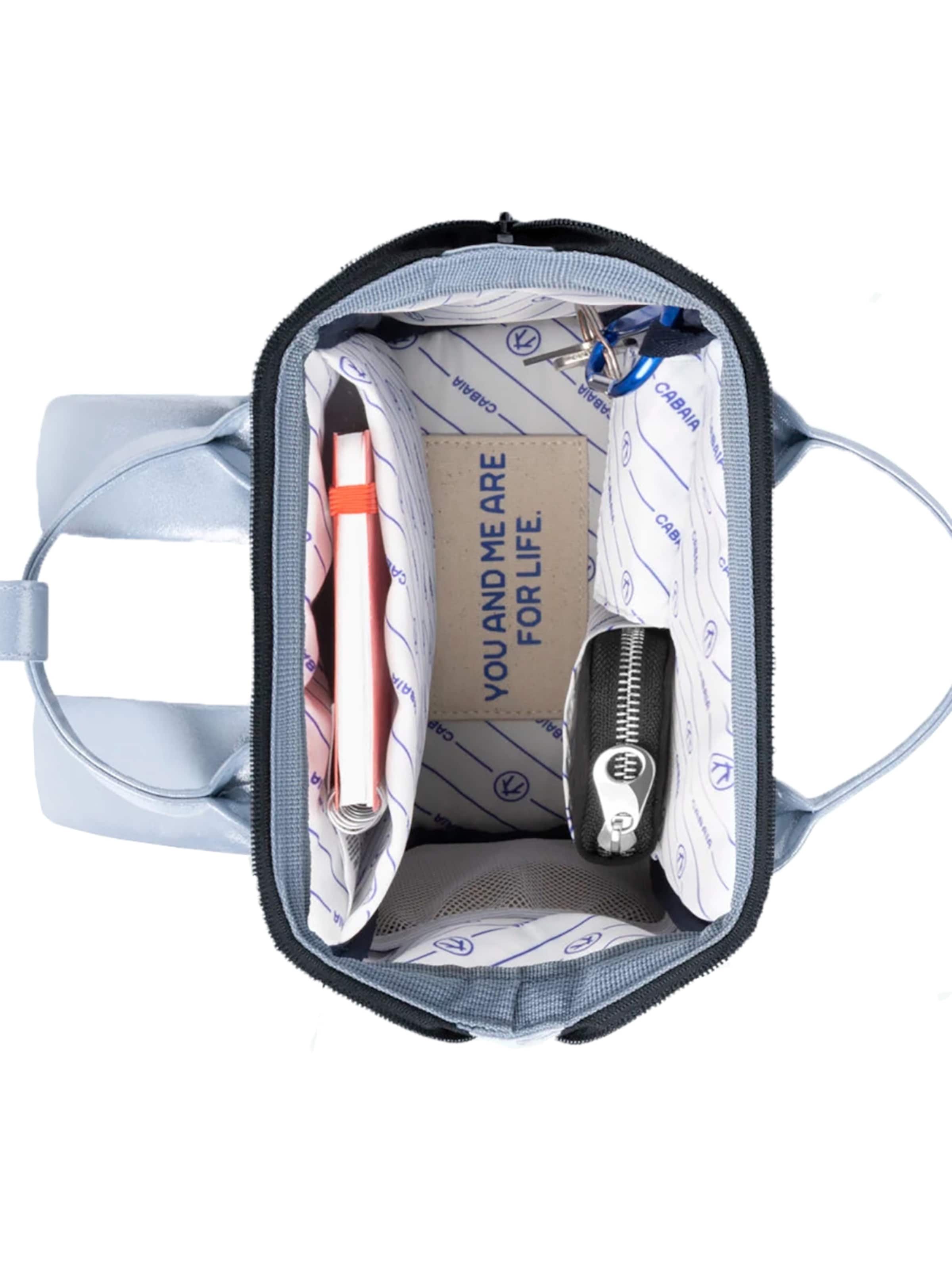 Cabaia Backpack 'Fiji' in Silver