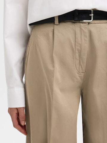 SELECTED Обычный Брюки со складками 'SLFBARREL MILLE' в Серый