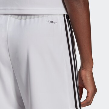 Regular Pantalon de sport 'Squadra 21' ADIDAS SPORTSWEAR en blanc