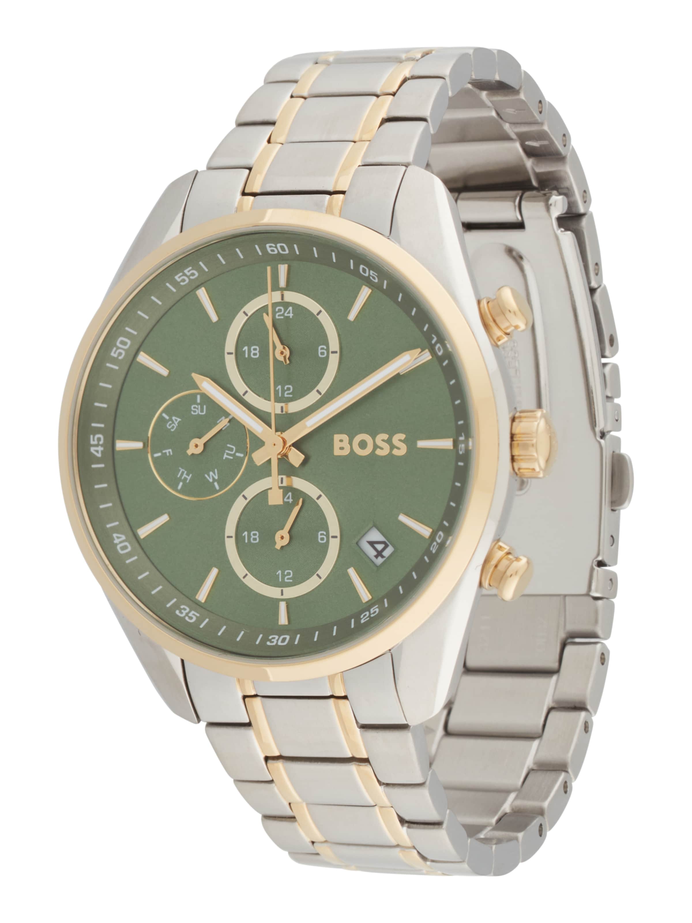 BOSS Analoogkell 'GRAND TOUR', värv Hõbe: eest vaates