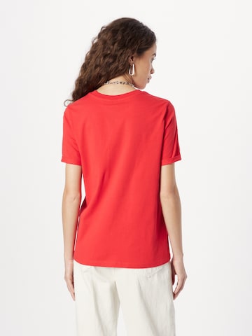 T-shirt 'Ria' PIECES en rouge