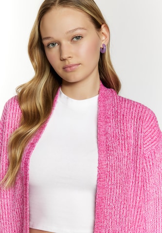 MYMO Плетена жилетка 'Blonda' в розово