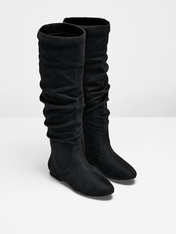 bonprix Stiefel in Schwarz