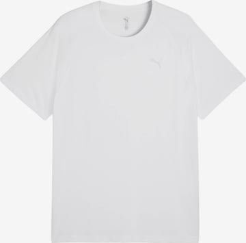 T-Shirt fonctionnel 'Pwrtrain' PUMA en blanc : devant