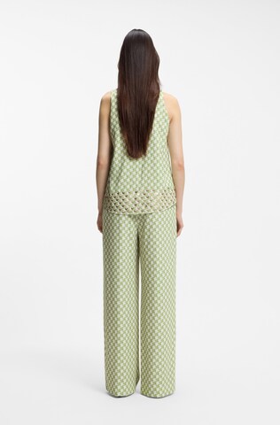 HUGO Blouse 'Camaje-1' in Green