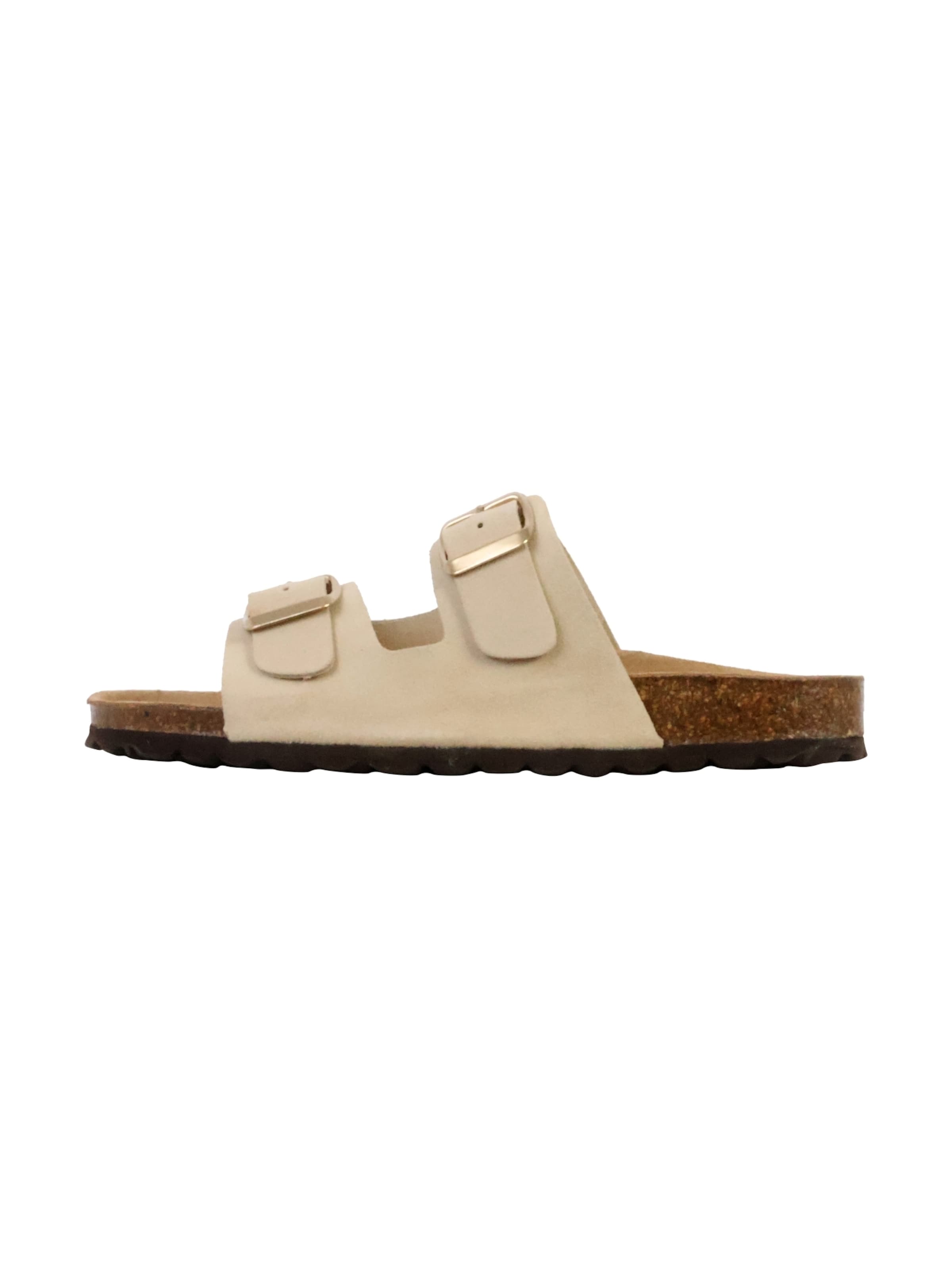 Mule The Divine Factory en beige : devant