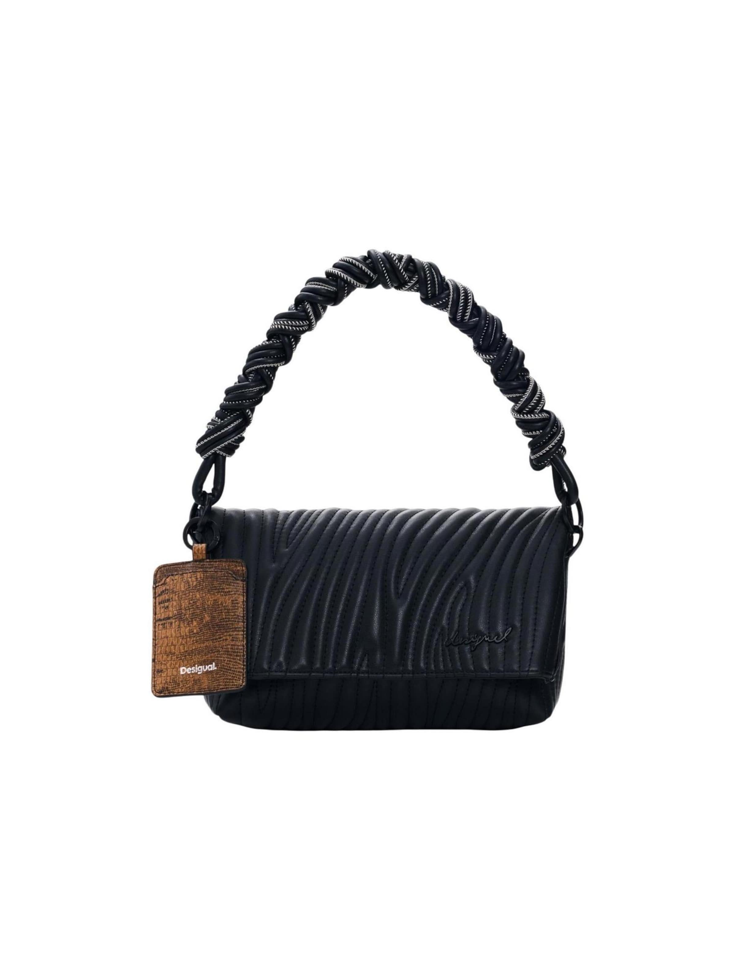 Desigual Bolso de hombro 'BAG_HELIUM TROKEL BLACK 26SAXPBA' en One Size en negro, Vista del producto