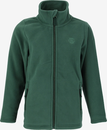 ZigZag Fleece Jacket 'Zap' in Green: front