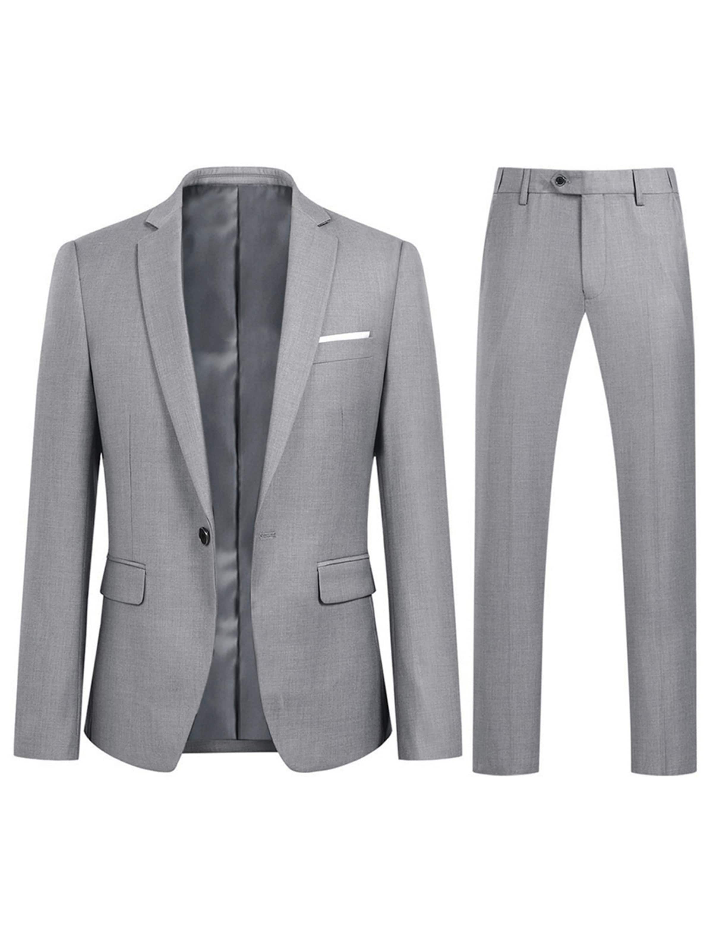 Youthup Suit in Light grey, Item view