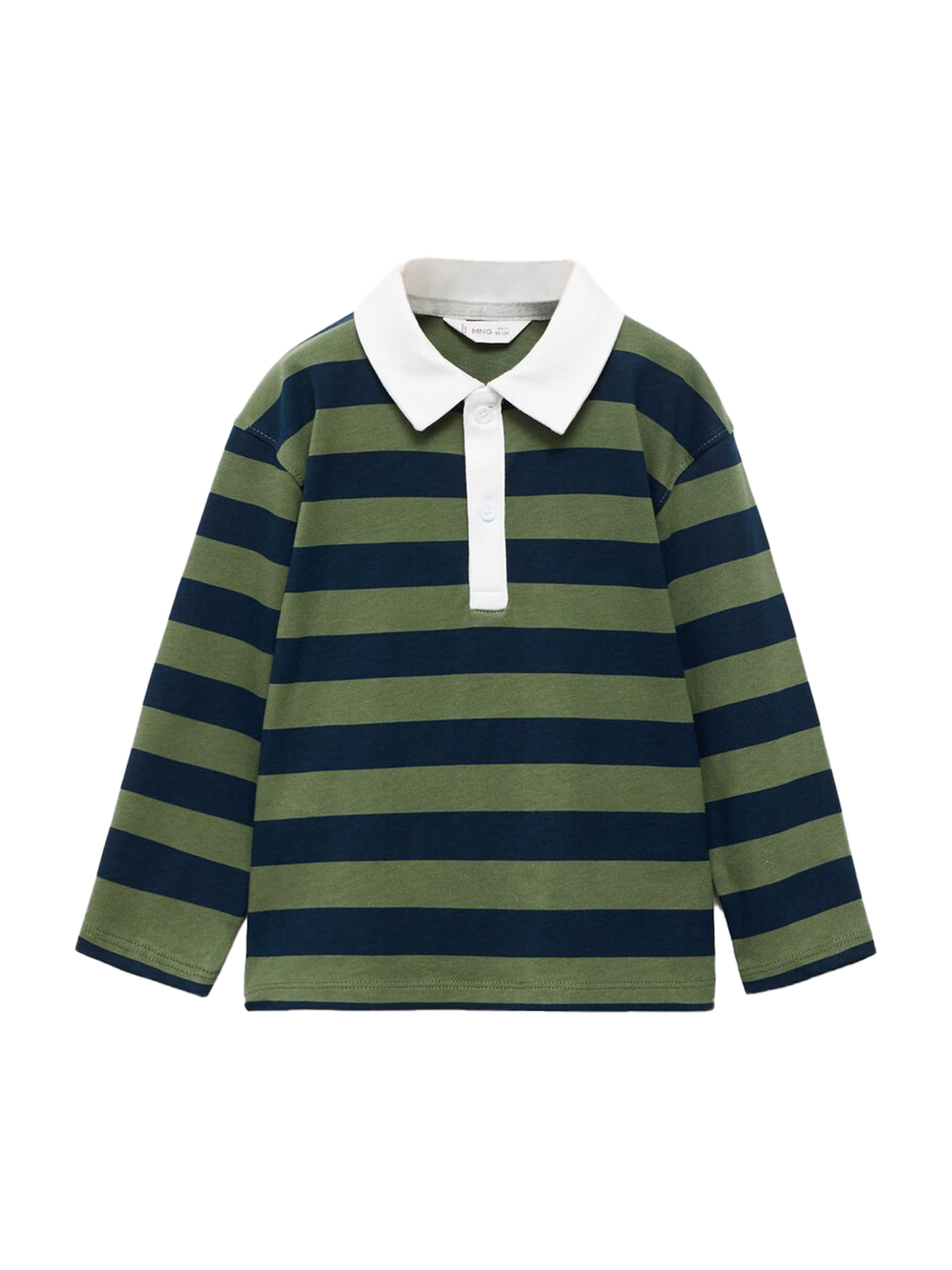 Tricou de la MANGO KIDS pe verde: față