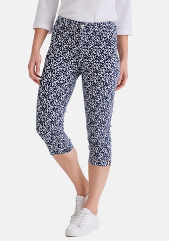 STOOKER WOMEN Slimfit Hose 'Tahiti' in Blau: Vorderseite