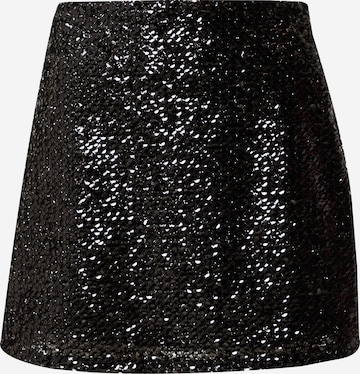 Nasty Gal Skirt in Black: front