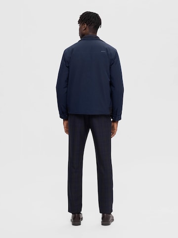 SELECTED HOMME Performance Jacket 'Cedar' in Blue