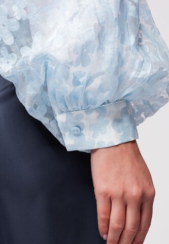 Ombre Blouse in Blue