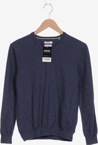 BRAX Sweater & Cardigan in L-XL in Blue: front