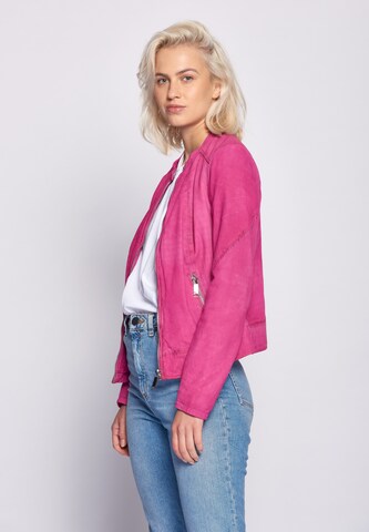 Maze Between-Season Jacket ' Avoca ' in Pink