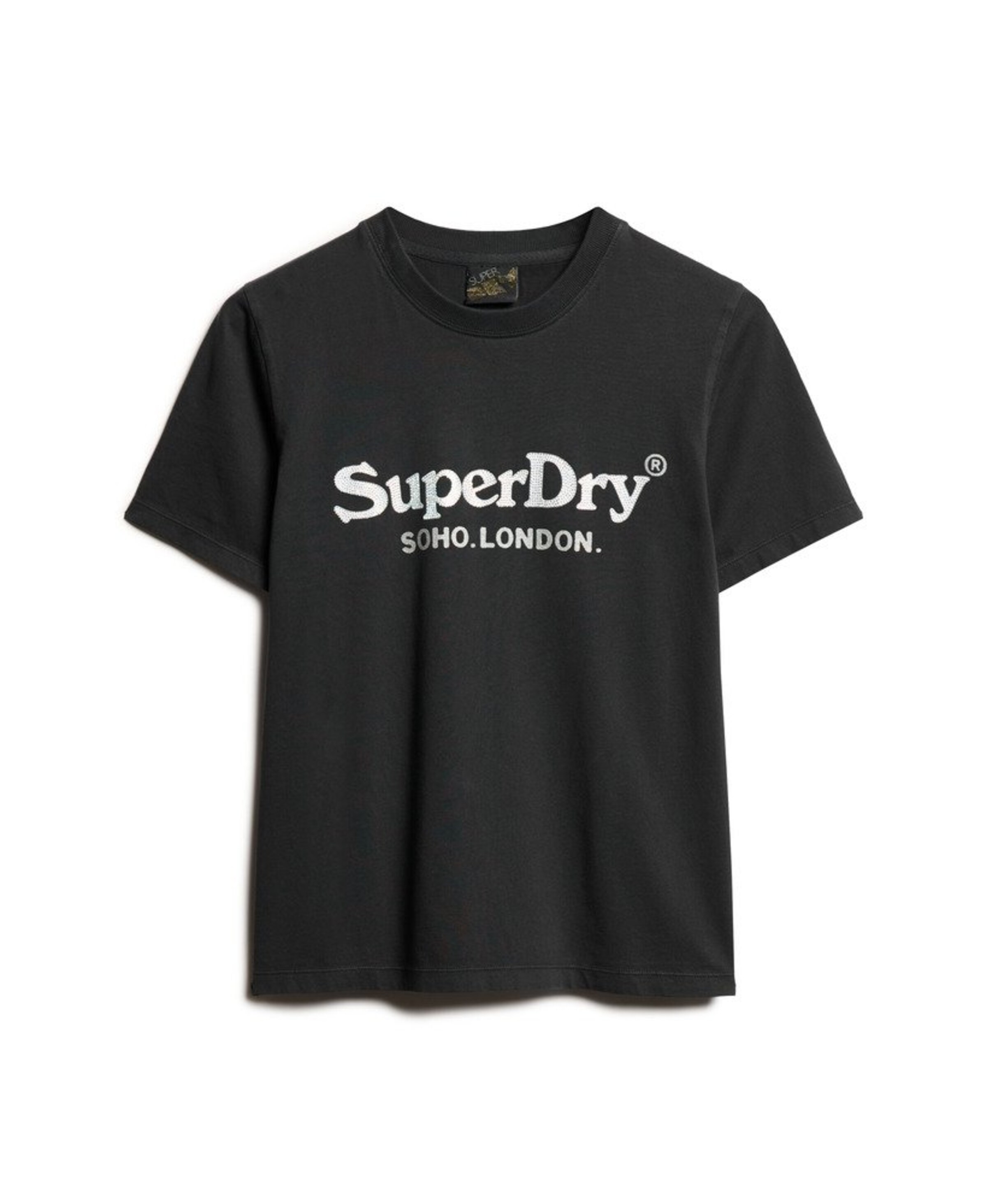Superdry Shirt in Zwart: voorkant